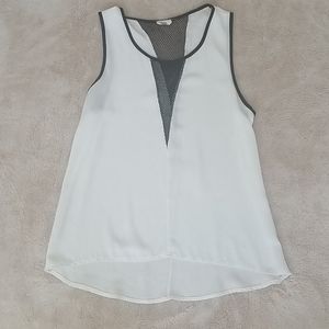Last Chance ‼️ Tobi Tank with Mesh V-Neck